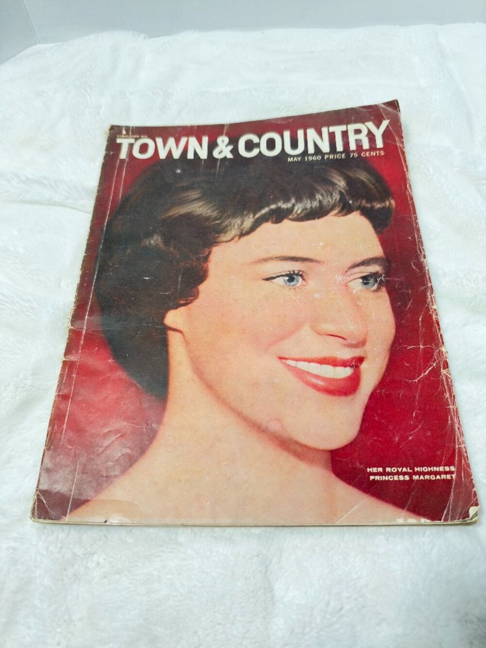 Town & Country Magazine May 1960 HRH Princess Margaret on Cover